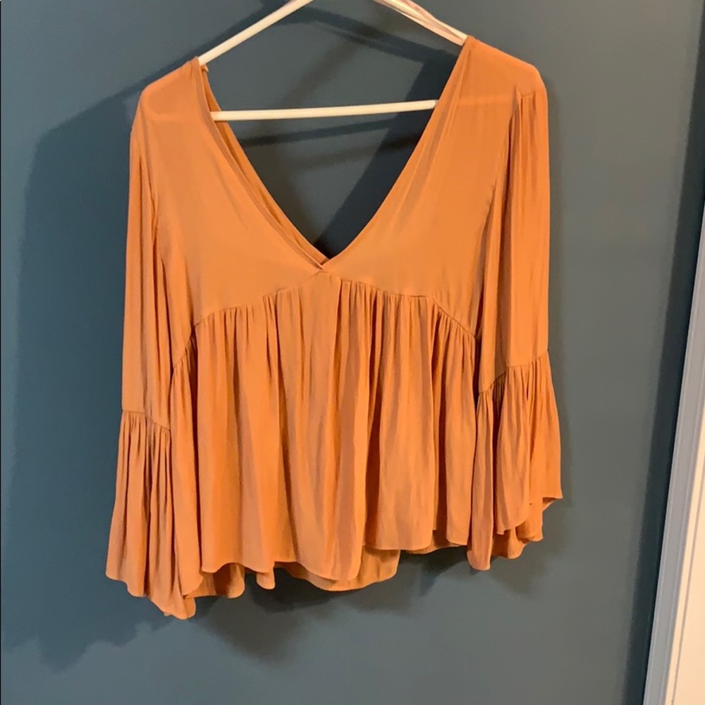 Bohemian long sleeve top